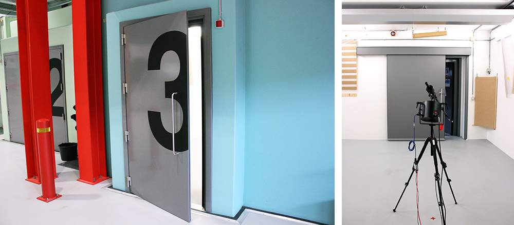 Single acoustic door and acoustic sliding door