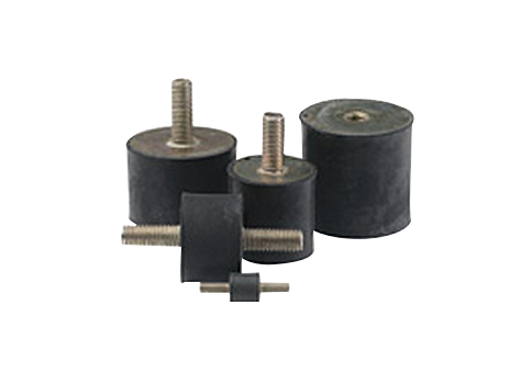 Stainless Cylindrical Rubber Mounts AISI 316