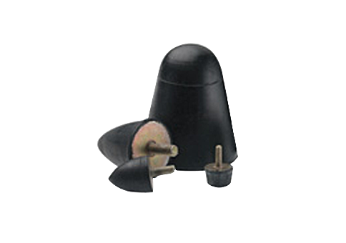 Stainless rubber buffers
